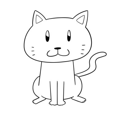 vektör kedi kümesi