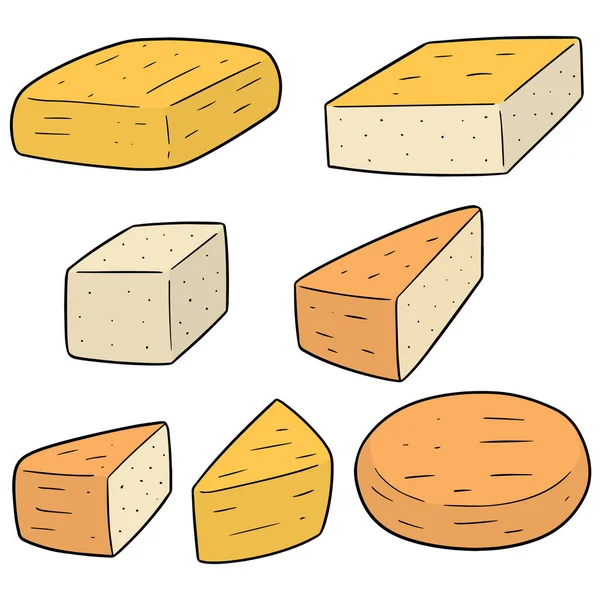 Jeu Vectoriel Tofu — Image vectorielle