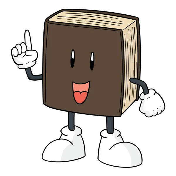 Vector Libro Dibujos Animados — Vector de stock