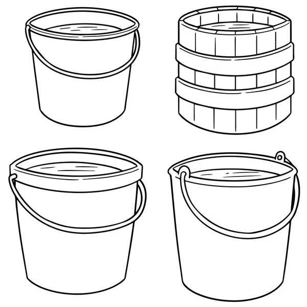 Vector Conjunto Cubos Agua — Vector de stock