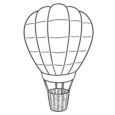 sıcak hava balonu vektör