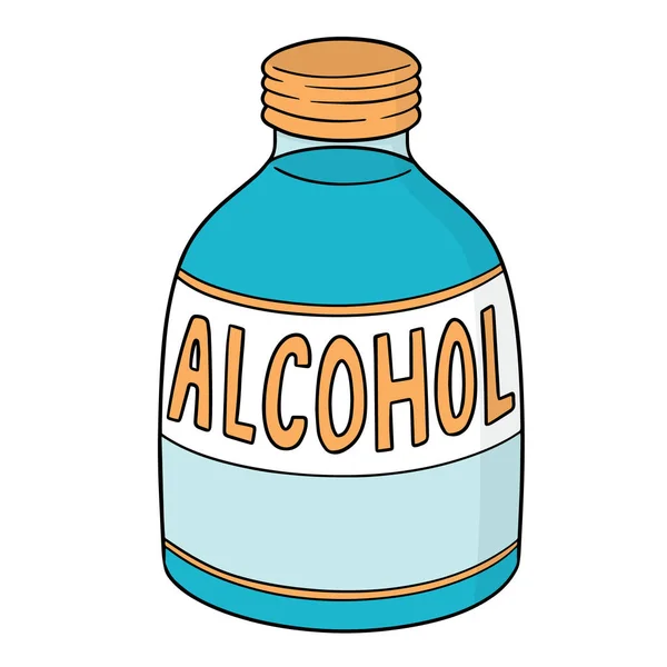 Vecteur Alcool Médical — Image vectorielle