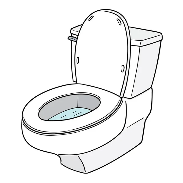 Vektor Der Toilettenspülung — Stockvektor