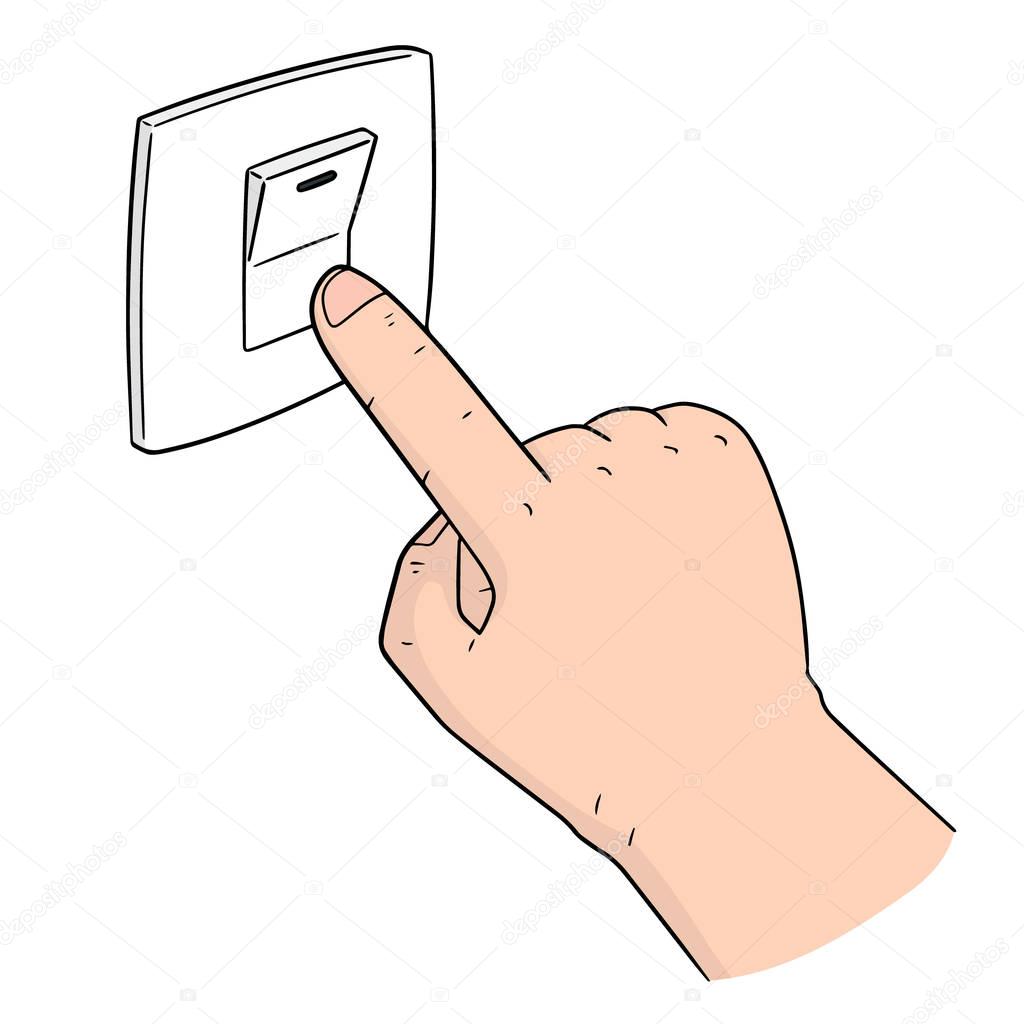 vector of electric switch