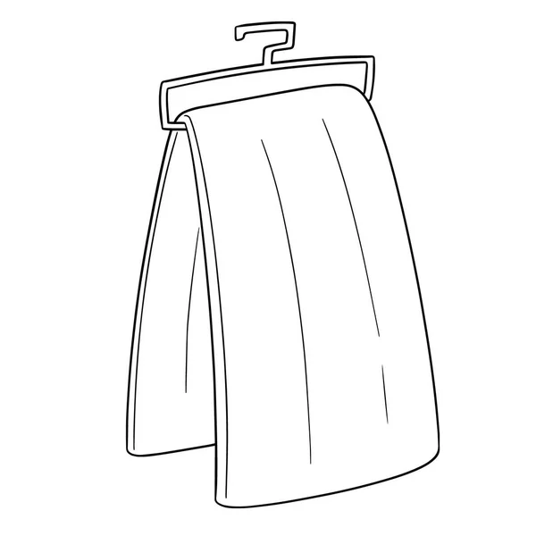 Vektor Des Handtuchs — Stockvektor