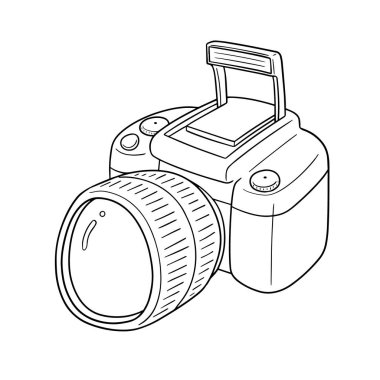 kamera vektör kümesi