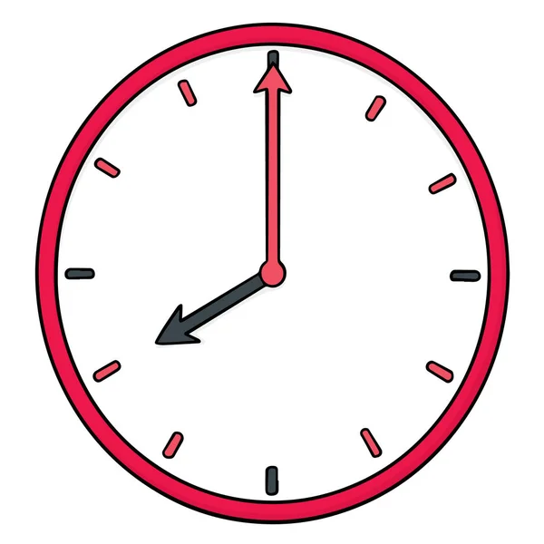 Ensemble Vectoriel Horloge — Image vectorielle