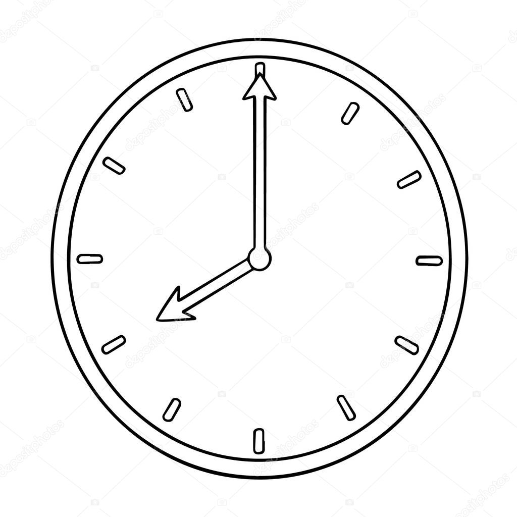 vector set of clock