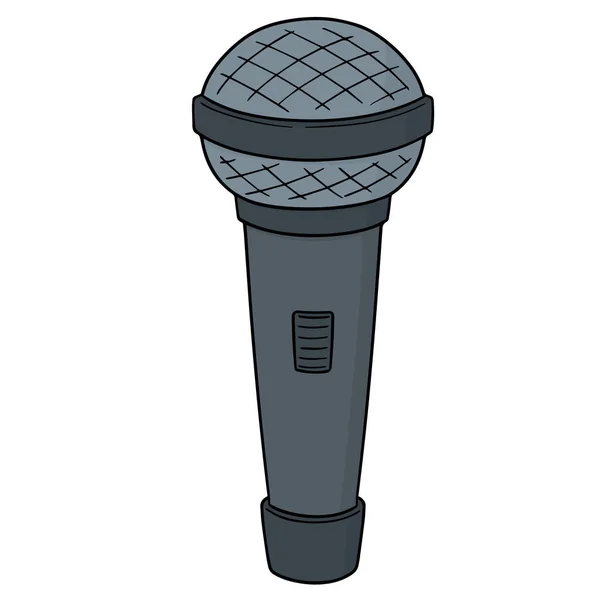 Vector Set Microphone — Stock Vector