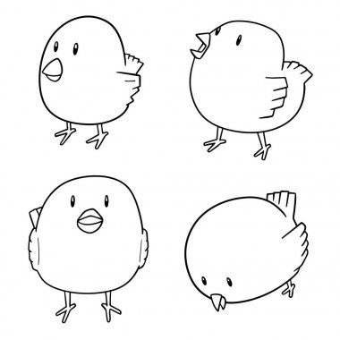 kuşun vektör kümesi