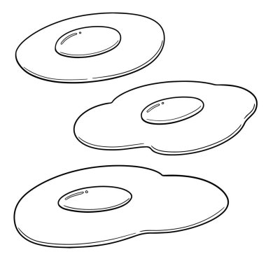 sahanda yumurta vektör kümesi