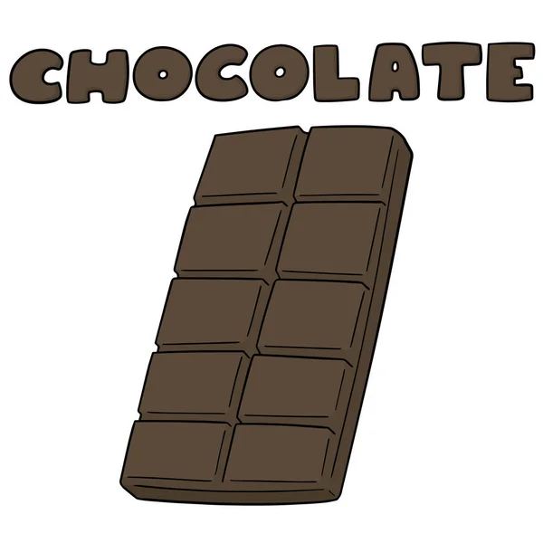 Vektor Set Von Schokolade — Stockvektor