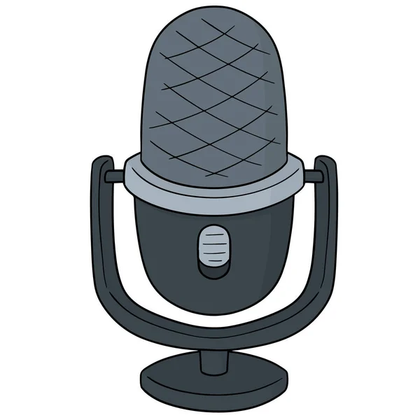 Vektorsatz Des Mikrofons — Stockvektor