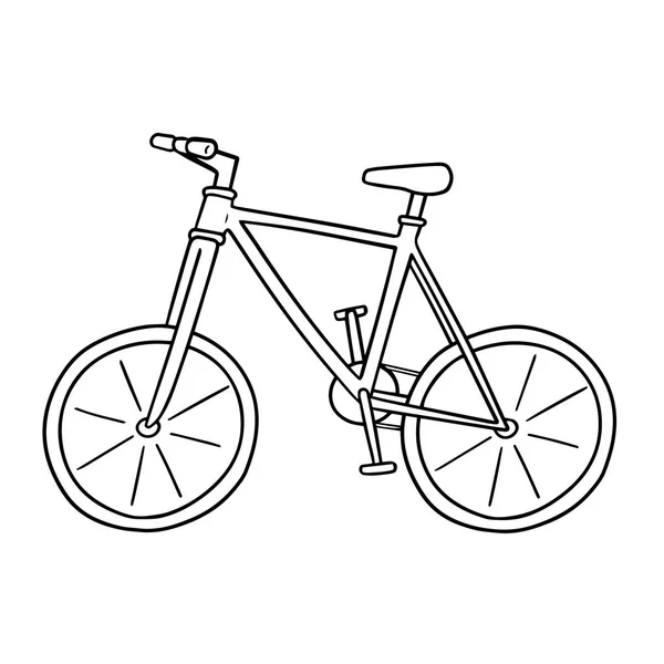 Ensemble Vectoriel Vélo — Image vectorielle