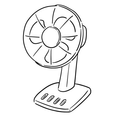 vektör set fan