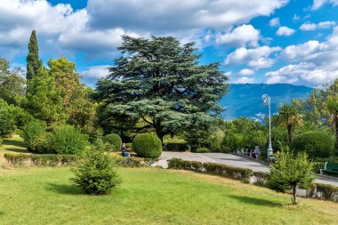 Park Livadia sarayında Yalta