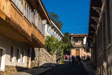 Pitoresk caddeleri de köyün Gurzuf ilçesi