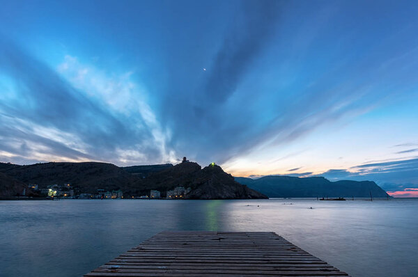 Early morning in Balaclava