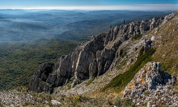 Вид с горы Чатер-Даг — стоковое фото