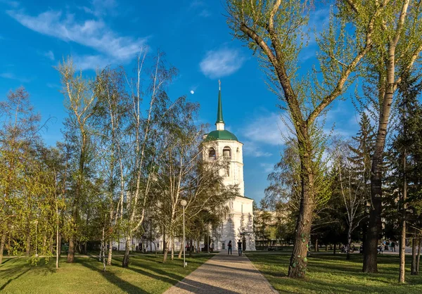 Pravoslavná církev ve jménu záchrany obraz Boha — Stock fotografie