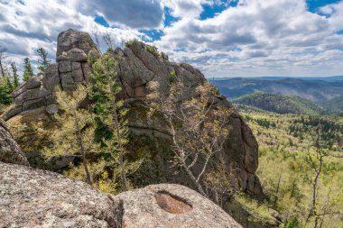 Krasnoyarsk Pillars saklıdır. Mitra ayağı