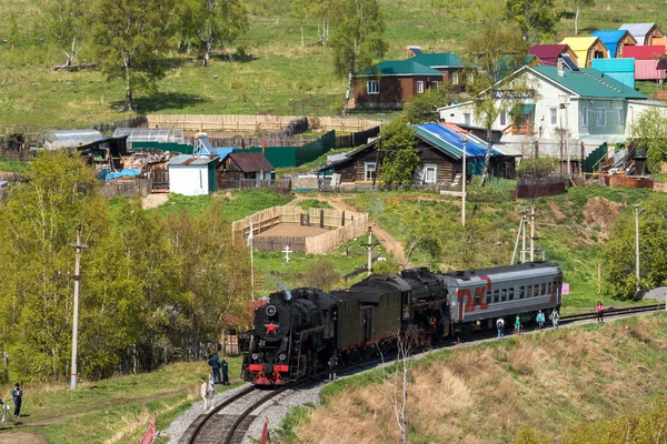 Trem Preto Do Vapor De Edirne Turquia Imagem de Stock Editorial