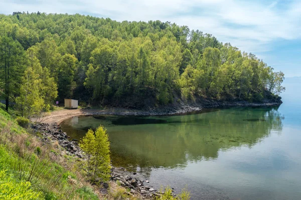 Baía de Shumikha na costa do Lago Baikal — Fotografia de Stock