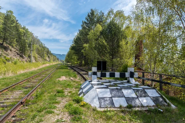 Çevre-Baykal demiryolu — Stok fotoğraf