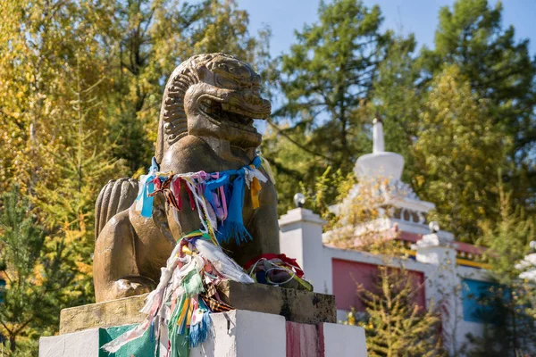 Budist kült yerde Buryatia — Stok fotoğraf