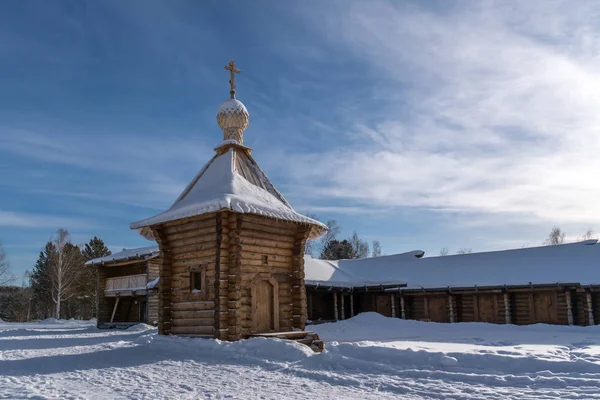 L'antica chiesa in legno — Foto Stock