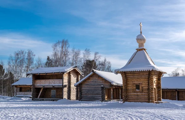 L'antica chiesa in legno — Foto Stock