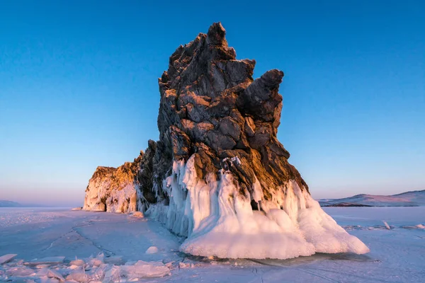 Vista da Ilha de Ogoy no Lago Baikal — Fotografia de Stock