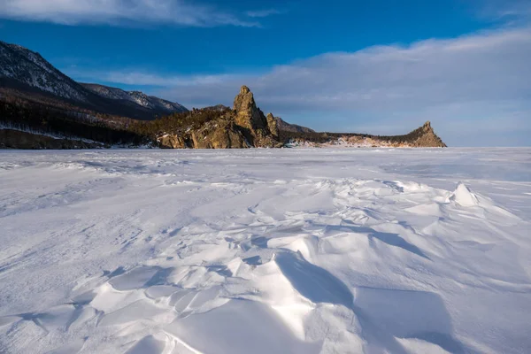 Sandy Bay kış görünümü — Stok fotoğraf