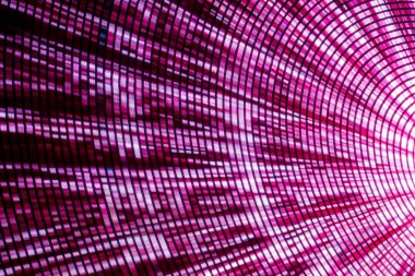 Gece uzun pozlama eğlence parkı