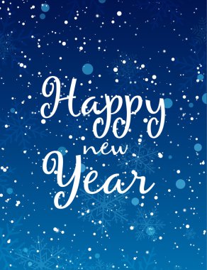 Noel arka plan. Yeni Yılınız Kutlu Olsun. Vektör çizim.