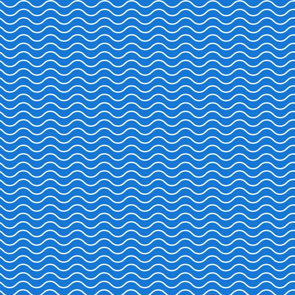 Basit sorunsuz güzellik dalgalar desen vektör çizim. Yaz, kış, bahar zaman arka plan.