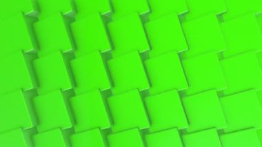 Dönen yeşil küpleri arka plan