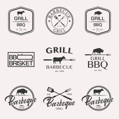 Barbekü logo koymak