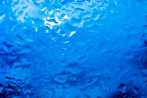 Вода капли текстуры обои абстрактный цвет стекла — стоковое фото
