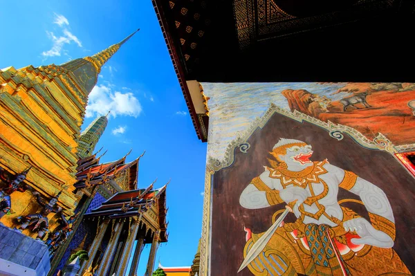 Nyilvános királyi templom, Bangkok, Thaiföld — Stock Fotó