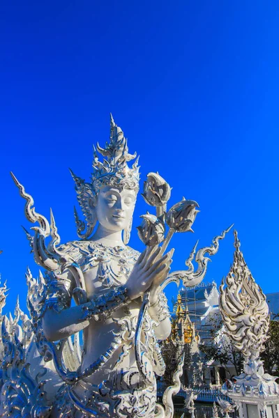 Wat Rong Khun, Chiang Rai, Thaialnd — Stock Photo, Image