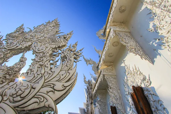 Wat Rong Khun, Chiang Rai, Thaialnd — Stock Photo, Image