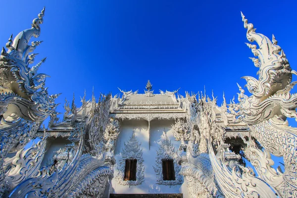 Wat Rong Khun, Chiang Rai, Thaialnd — Stock fotografie