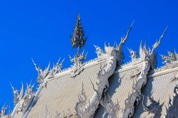Wat Rong Khun, Chiang Rai, Thaialnd 로열티 프리 스톡 이미지