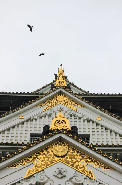 오사카 성, 간사이, 오사카, 일본 — 스톡 사진