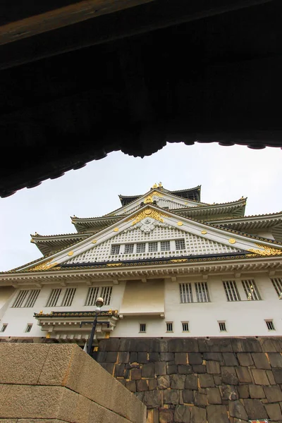 오사카 성, 간사이, 오사카, 일본 — 스톡 사진