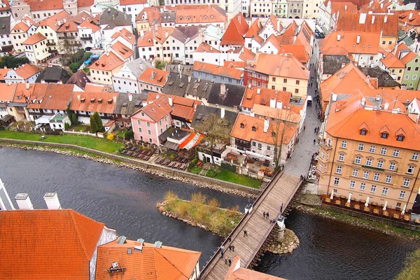 Beautiful scene of Cesky Krumlov — Stock Photo, Image