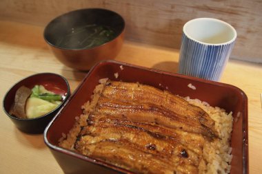 Geleneksel Japon ızgara Unagi