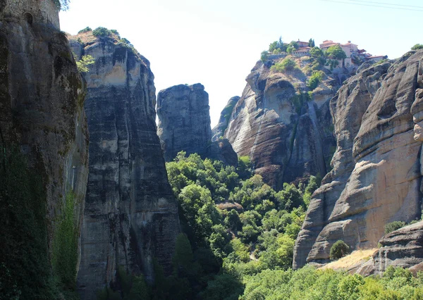 Meteora Yunanistan dağlarında