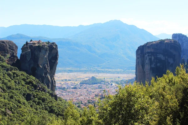 Meteora Yunanistan dağlarında